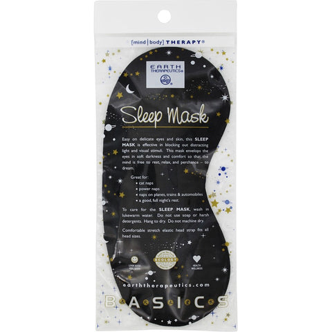 EARTH THERAPEUTICS - Sleep Mask Black