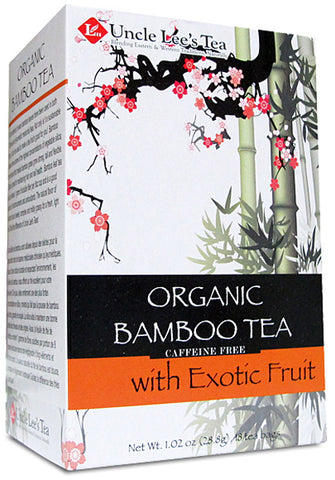 UNCLE LEE'S TEA - Organic Bamboo Tea Exotic Fruit
