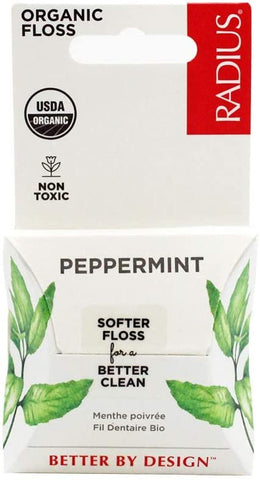 RADIUS - Vegan Xylitol Mint Floss - 55 Yards