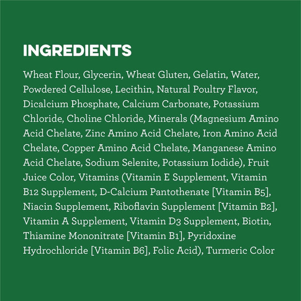 GREENIES - Original Dental Dog Treats Large - 34 Treats (54 oz/1.53 kg)