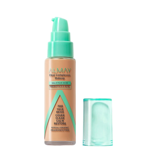 ALMAY - Clear Complexion Foundation, True Beige - 1 fl. oz. (30 ml)