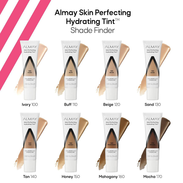 ALMAY - Skin Perfecting Hydrating Tint, Mocha - 0.94 (fl oz (28 ml)