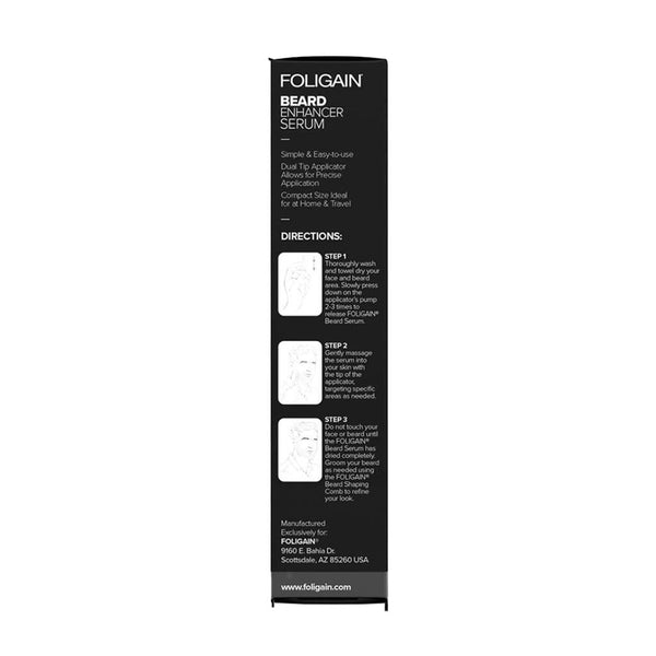 FOLIGAIN - Beard Growth Serum with Myoxil - 0.5 fl oz (15 ml)