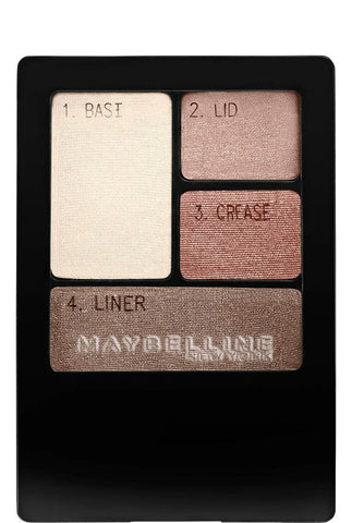 MAYBELLINE - Expert Wear Eyeshadow Quads Natural Smokes - 0.17 oz. (4.82 g)