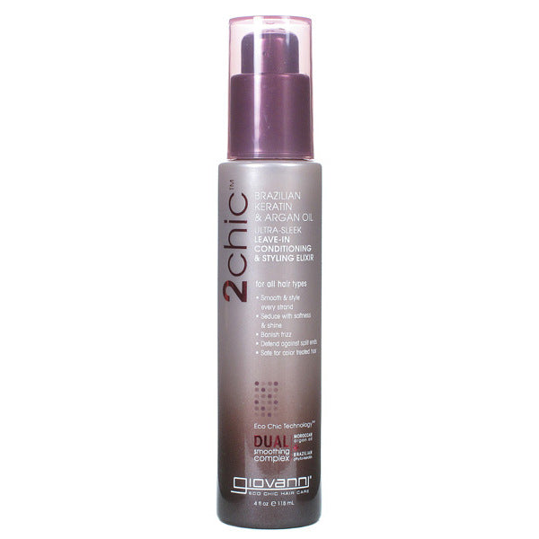 GIOVANNI COSMETICS - Keratin & Argan Conditioning & Elixir