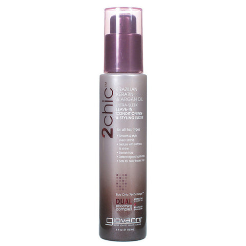GIOVANNI COSMETICS - Keratin & Argan Conditioning & Elixir