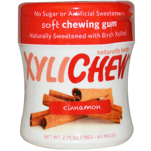 XYLICHEW - Xylitol Gum Cinnamon Jar