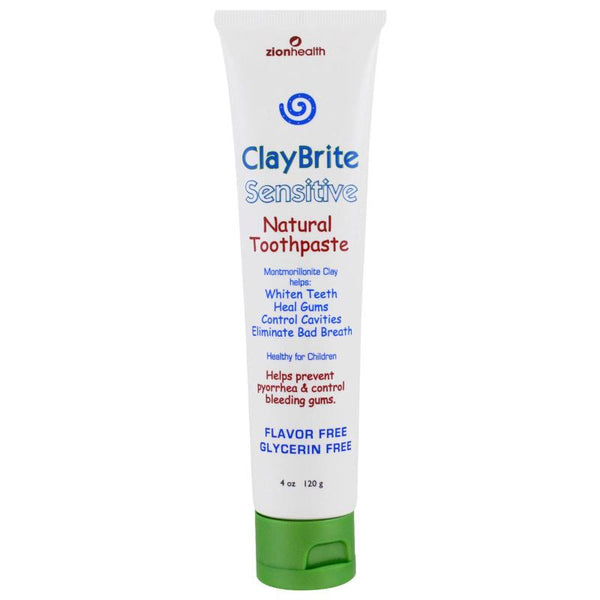 ZION - ClayBrite Sensitive Natural Toothpaste