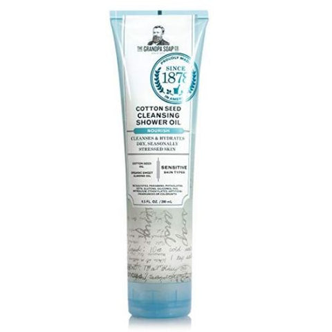 GRANDPA SOAP - Cotton Seed Cleansing Shower Oil