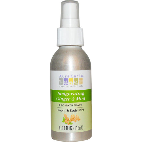 AURA CACIA - Room and Body Mist Invigorating Ginger and Mint