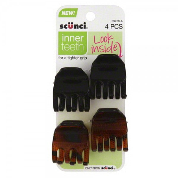 SCUNCI - Inner Teeth Claw Hair Clips