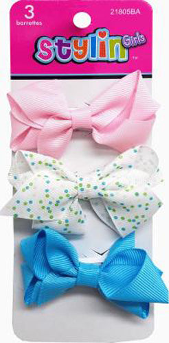 SHALOM - Bow Barrettes