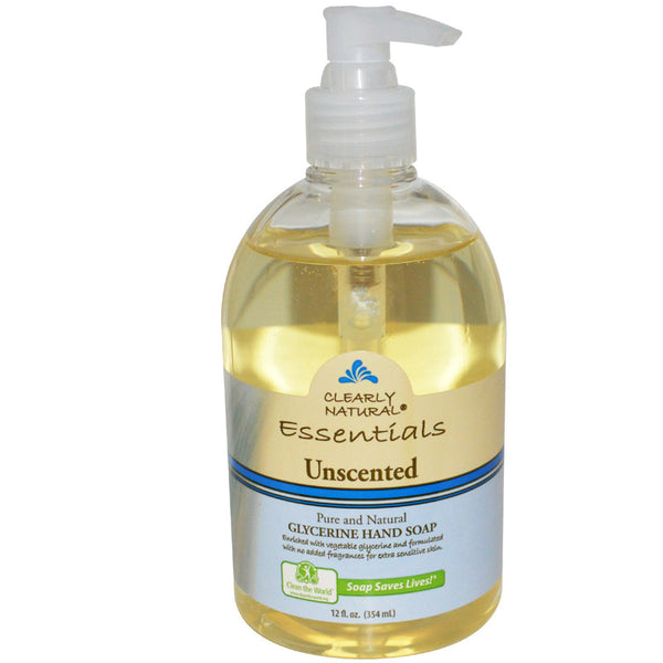 CLEARLY NATURAL - Liquid Glycerine Soap Unscented