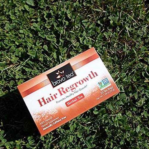 Bravo Tea - 100% Natural Hair Regrowth Herbal Tea - 20 Tea Bags